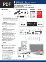 MINI MANUAL OS Mio Plus 4K S2×T2C EN