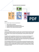 Lesson 1 The Domain of Production and Operations Management