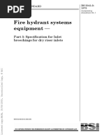 BS 5041-3-1975 Fire Hydrant Systems Equipment