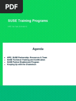 SUSE Training and Certification HPE TechTalk-2016-09-15