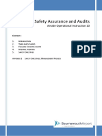 AOI 10 Safety Assurance and Audits