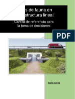 Pasos de Fauna en Infraestrc Lineal