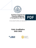 Guia Academica San Pio X 21 22