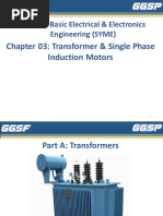 Unit 03 Transformer and Single Phase Induction Motors