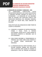 Francisco Cajavilca - Donacion de Acciones y Derechos 08.01.22