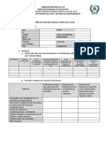 Informe de Gestion Anual A Nivel de Ie 2020