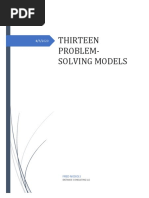 13 Problem Solving Models