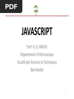 Chapitre 8 - Cours de JavaScript - 2020 - 2021 (Compatibility Mode)