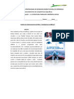 Ficha de Trabalho - Guião Filme Inteligência Artificial