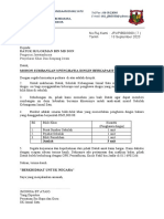 Surat Mohon Sumbangan