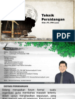 Materi Teknik Persidangan