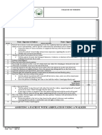 Assisting A Patient With Ambulation Using A Walker: Page 1/2