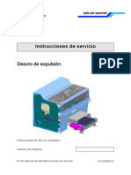 Instrucciones de Servicio: Desvío de Expulsión 3715