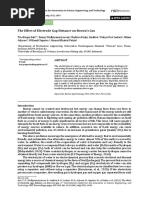 The Effect of Electrode Gap Distance On Brown's Gas