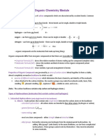 Organic Chemistry Module (Part 1)