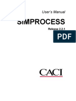 Simprocess: User's Manual