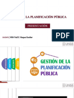 Gestión de La Planificación - Unido