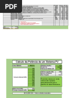 Planilha de Orçamento - Soliens