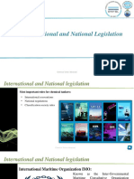 International and National Legislation