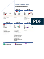 CalendariosCalendario Academico - Centro Norte - AEDU - Anapolis 2022 - 1