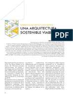 Una Arquitectura Sostenible Viable: Experiencias de Gestión Innovadoras