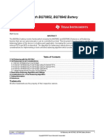 Cell Balancing With BQ76952, BQ76942 Battery Monitors: Application Report