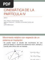 04 Cinematica de La Particula - Movimiento Relativo