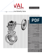 Goval High Per. Butterfly Valve