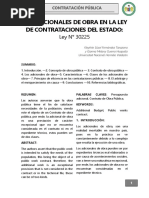 16 Trabajos - Contrataciones Con El Estado - Unheval