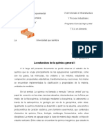 La Naturaleza de La Quimica General I PDF