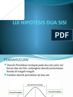 Uji Hipotesis Dua Sisi