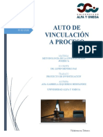 Tema Vinculacion A Proceso