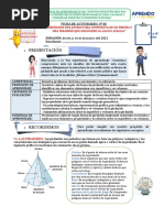 Solucionario Ficha de Actividades - Semana 4 - Exp 9 - 3ero y 4to