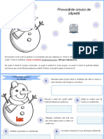 Provocările Omului de Zăpadă