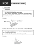 Cours Pyramides Et Cones