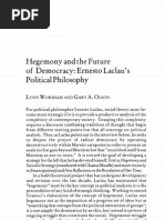 Worsham-Hegemony and The Future-Of Democracy-Ernesto Laclau's