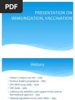 Presentation On Immunization, Vaccination