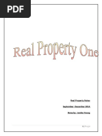 Real Property Notes and Cases