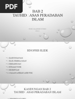 BAB 2-Tauhid Asas Peradaban Islam