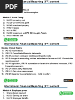 IFRS Course Module