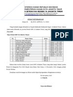 Surat Keterangan Siswa