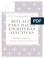 Rituales para Hacer Escrituras Afectivas