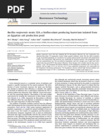 Elkady Et Al.. 2011. Bacillus Mojavensis Strain 32A, A Bioflocculant-Producing Bacterium Isolated From An Egyptian Salt Production Pond