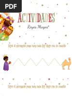 Cuaderno de Actividades Especial Reyes Magos