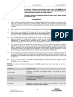 Calendario 2022 Comisión de Derechos Humanos Del Edomex