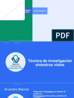 Tecnica de Investigación Siniestros Viales Laborales