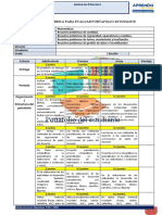 RÚBRICA PARA EVALUAR PORTAFOLIO Matemáticas