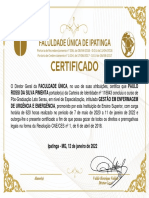 Certificado Pós