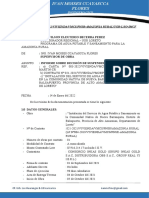 Inf. N°12 Suspension de Plazo de Obra