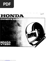 Honda Spada - VT250